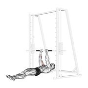 Animación de biceps narrow pull-ups