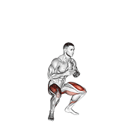 Animación de jump squat