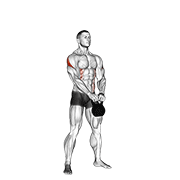Animación de kettlebell pirate supper legs
