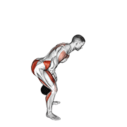 Animación de kettlebell swing
