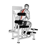 Animación de lever back extension