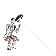 Animación de lever shoulder press