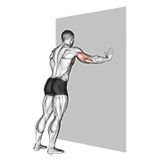 Animación de push-up (wall) v. 2