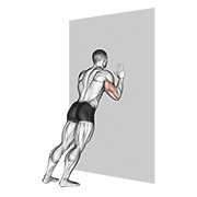 Animación de push-up (wall)