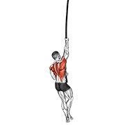 Animación de rope climb