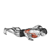 Animación de single arm push-up