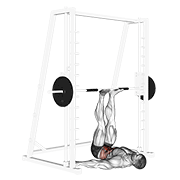 Animación de smith hip raise