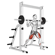 Animación de smith sprint lunge