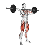 Animación de squat jerk