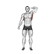 Animación de standing lateral stretch