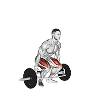 Animación de trap bar deadlift