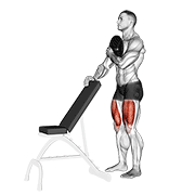 Animación de weighted sissy squat