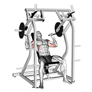 Animación de lever shoulder press v. 2