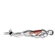 Animación de band jack knife sit-up
