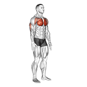 Animación de isometric chest squeeze