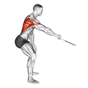 Animación de cable palm rotational row