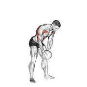 Animación de medicine ball catch and overhead throw