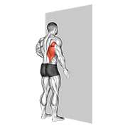 Animación de one arm against wall