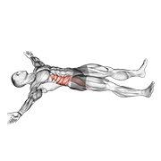 Animación de iron cross stretch