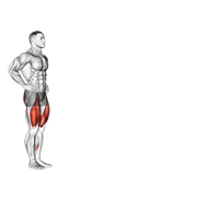 Animación de walking lunge