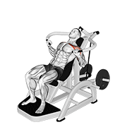 Animación de lever incline chest press v. 2