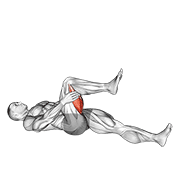 Animación de hamstring stretch