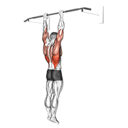 Animación de shoulder grip pull-up