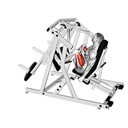 Animación de lever alternate leg press