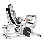 Animación de lever calf press