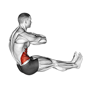 Animación de spine twist