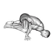 Animación de frog planche