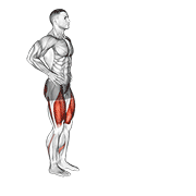 Animación de forward lunge (male)