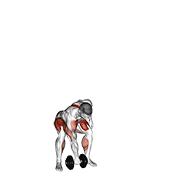 Animación de dumbbell one arm snatch